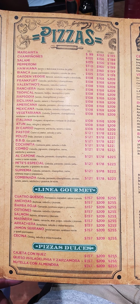 La Fontana Pizza Menu - Image 4
