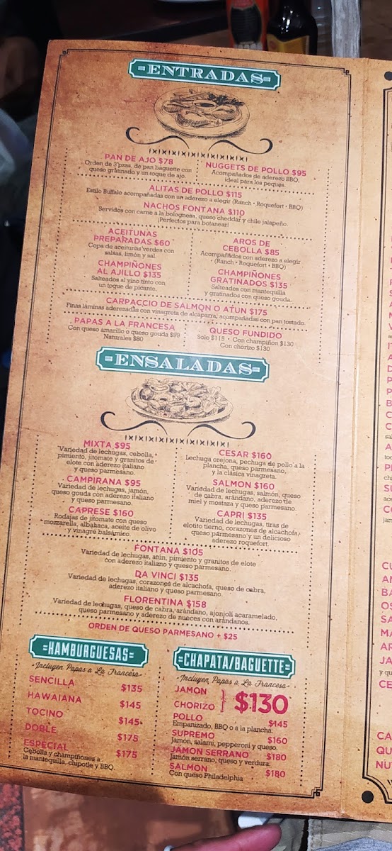 La Fontana Pizza Menu - Image 5